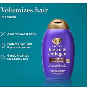 Purple Biotin & Collagen Shampoo